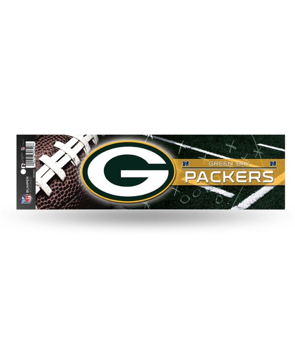 GREEN BAY PACKERS BUMPER DECAL