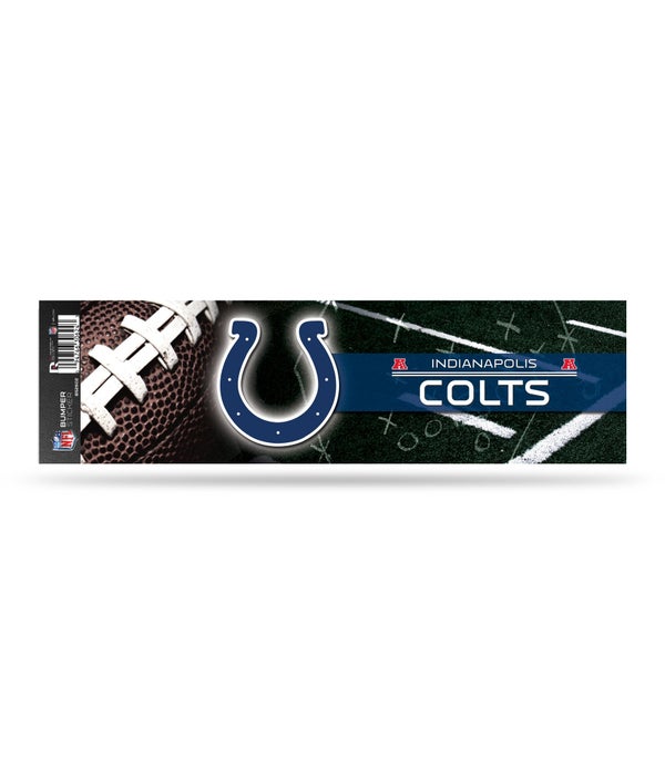 INDIANAPOLIS COLTS BUMPER DECAL