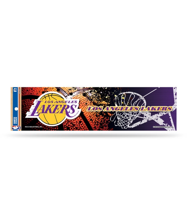 LOS ANGELES LAKERS BUMPER DECAL