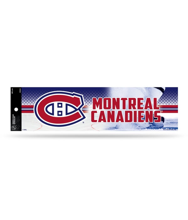 MONTREAL CANADIENS BUMPER DECAL