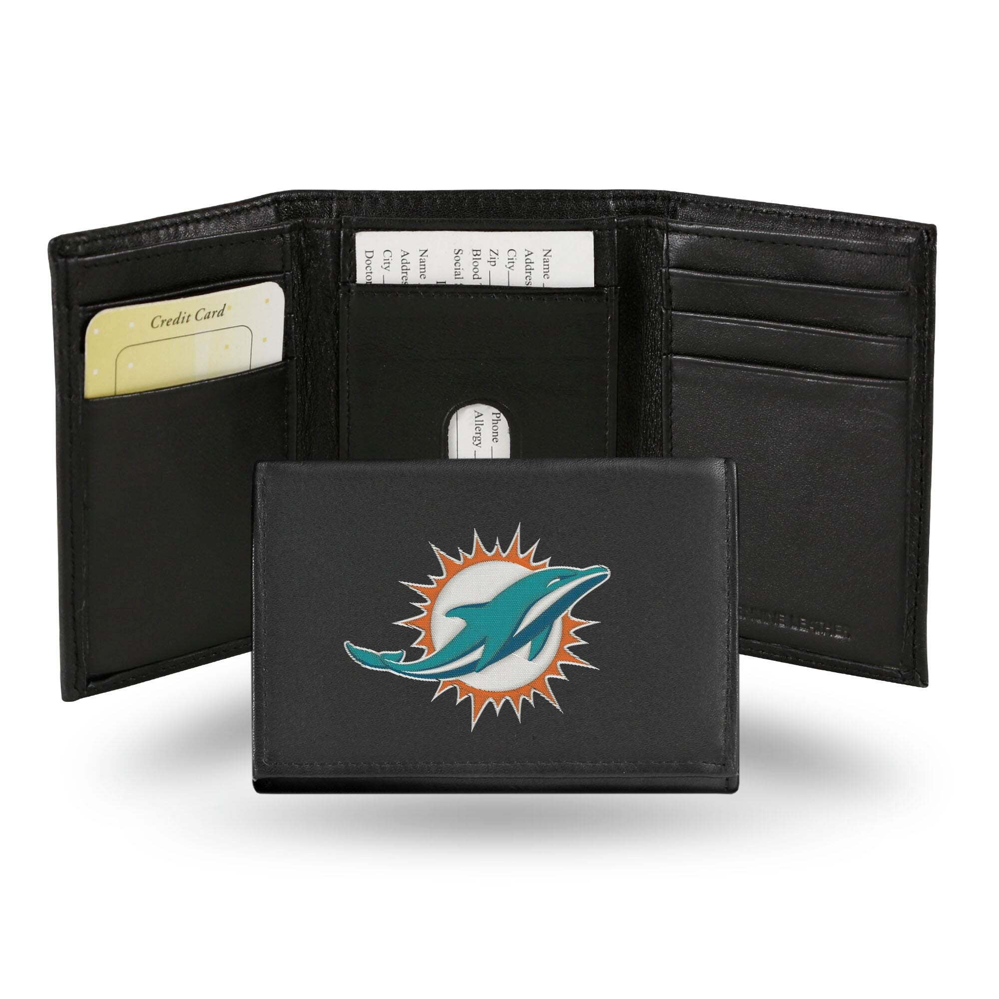 8x11, NFL Leather, MIAMI DOLPHINS Leather, Custom Printed Leather