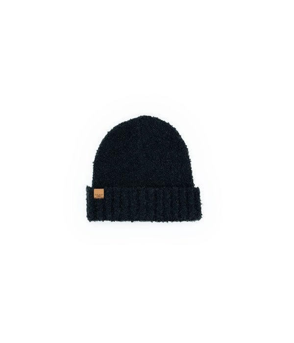 Britt's Knits Black Common Good Recycled Hat
