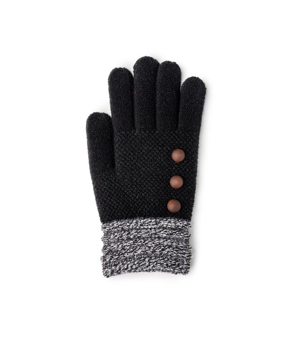 Black Britt's Knits Stretch Knit Gloves 3.0 -6PK