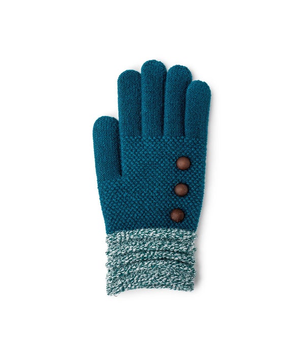 Teal Britt's Knits Stretch Knit Gloves 3.0 -6PK