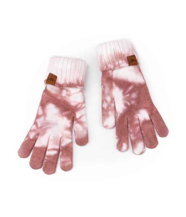 Britt's Knits Mantra Gloves - Blush