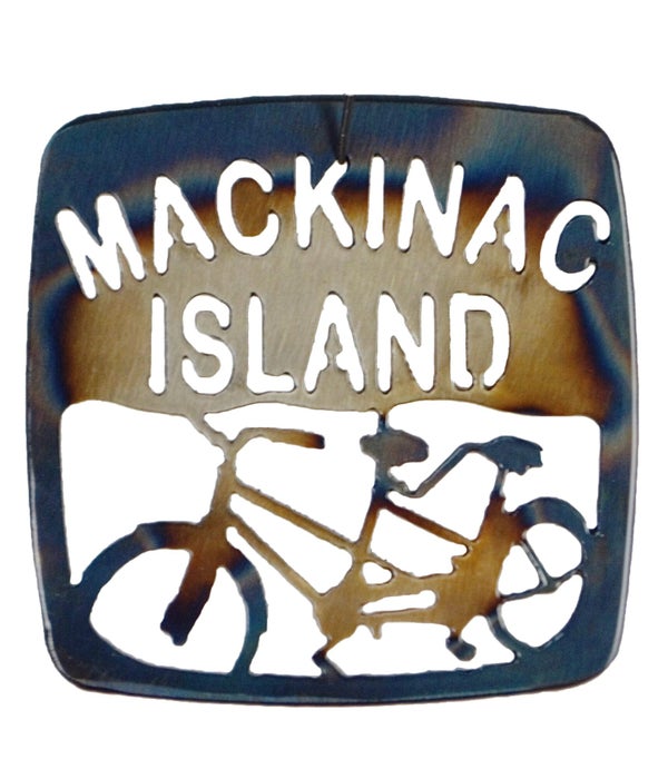 Mackinac Island Tandem Bike Coaster