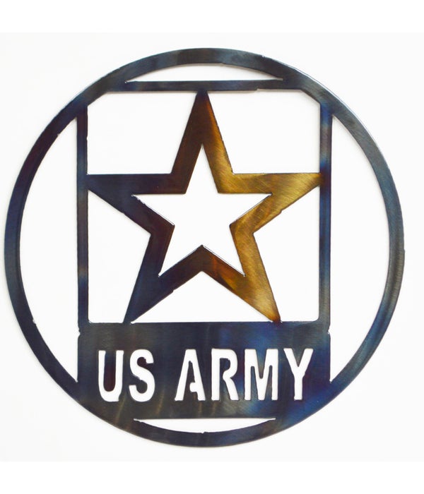 ARMY 9-IN Round Art