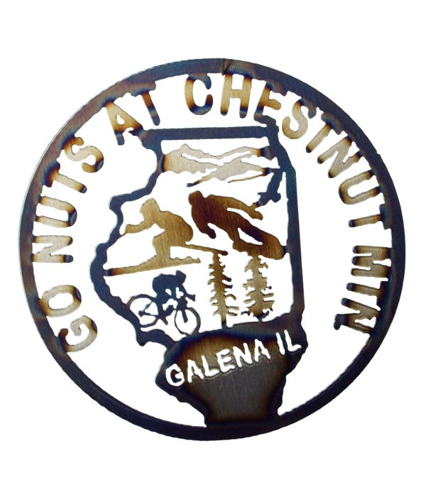 Chestnut Mtn 9-IN Round Art