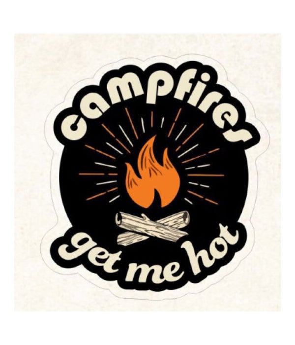 CAMPFIRES 3T Sticker