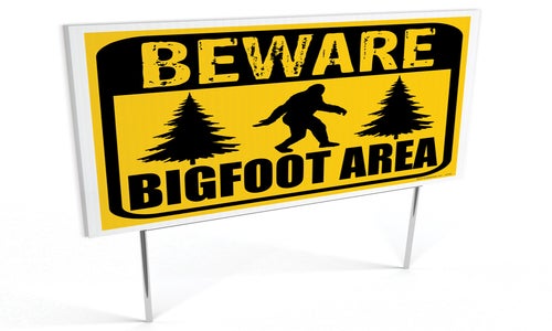 Houston Astros 12 Bigfoot Halloween Yard Stake