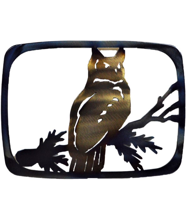 Great Horned Owl 12x9-IN Casserole Dish Holder