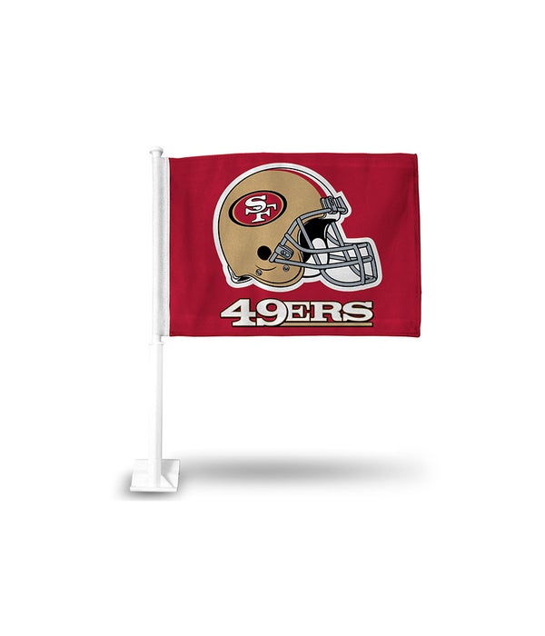 CAR FLAG - SF 49ERS