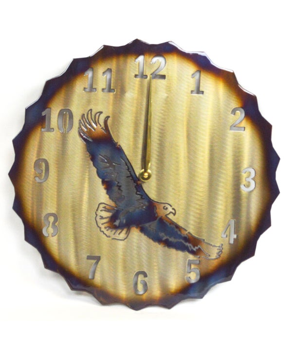 EAGLE FLYING 12.5" Clock