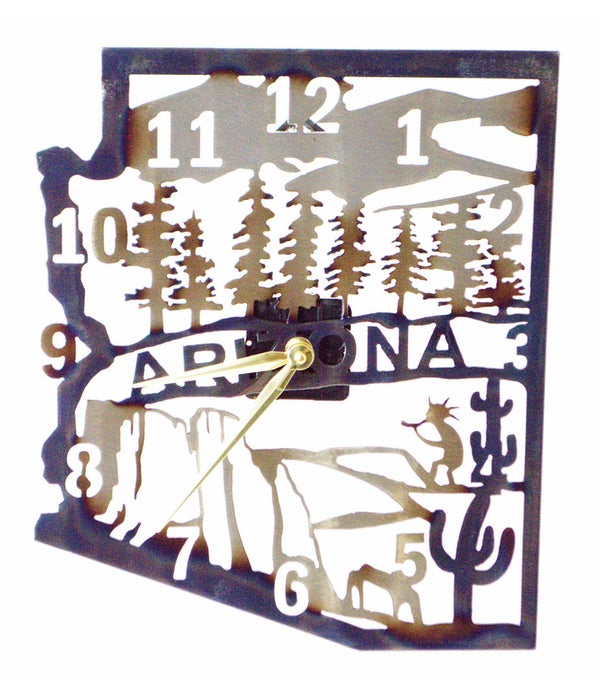 Arizona map Clock