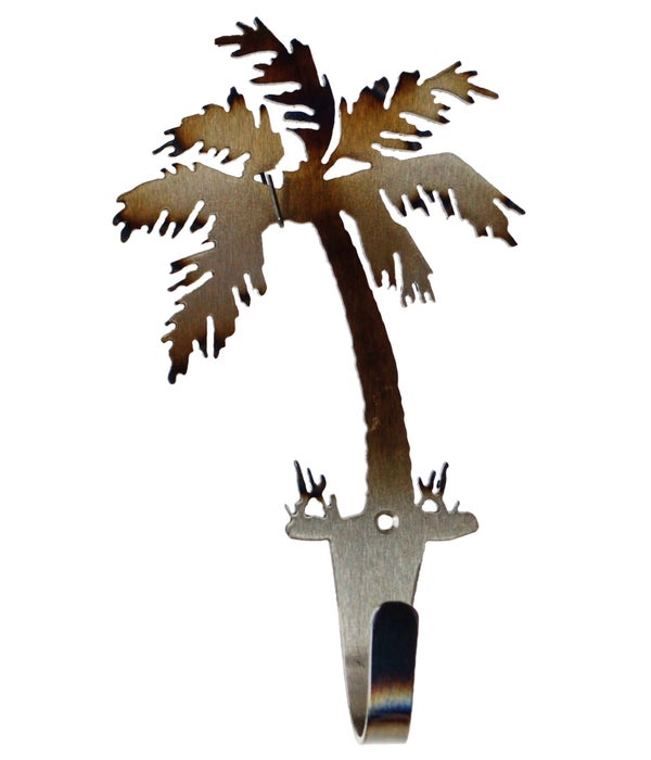 Palm Trees Single Coat Hook 5.5 x 8"