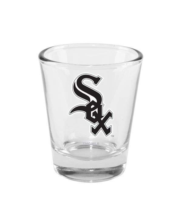 CHICAGO WHITE SOX CLEAR SHOT GLASS