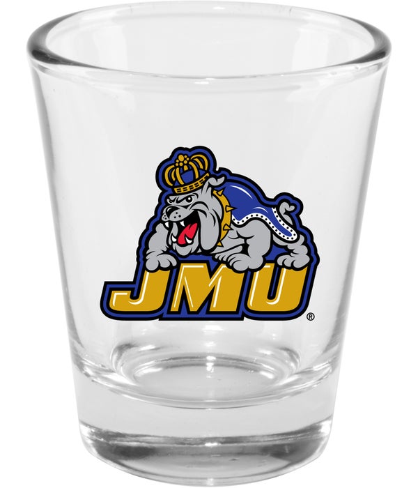 JAMES MADISON CLEAR SHOT GLASS