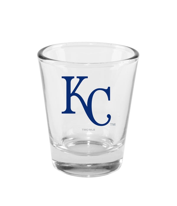KC Royals Clear Shot Glass