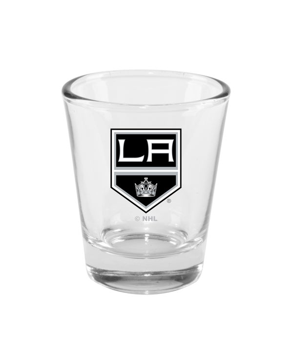 LOS ANGELES KINGS CLEAR SHOT GLASS