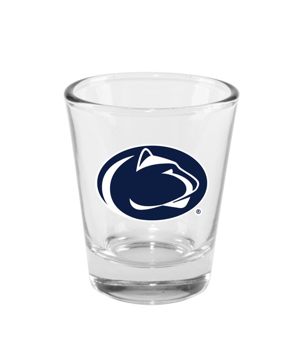 PENN STATE NITTANY LIONS CLEAR SHOT GLASS