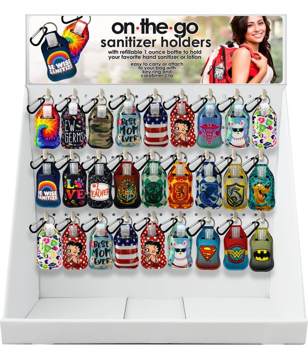 Hand Sanitizer Carrying Case Display