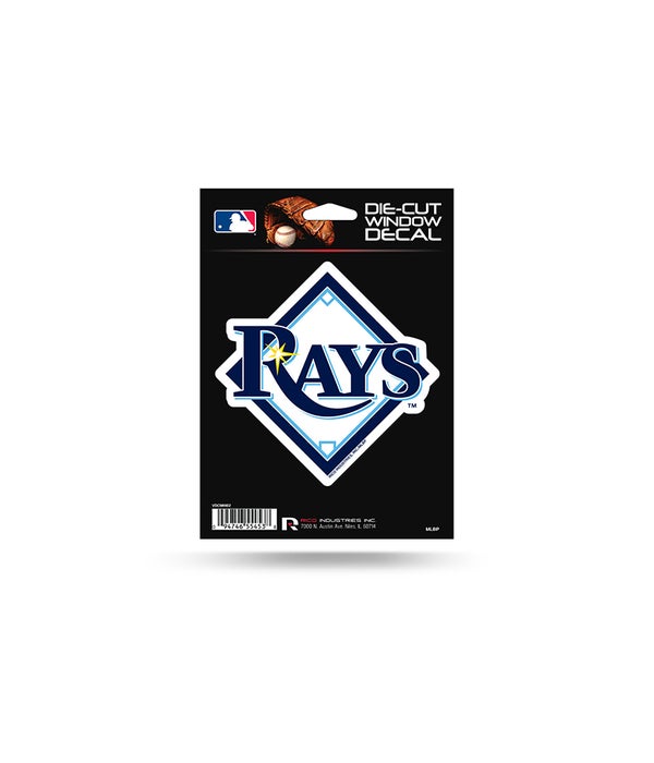 DIE CUT DECAL - TAMPA BAY RAYS