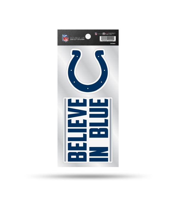 INDIANAPOLIS COLTS DOUBLE UP DECAL