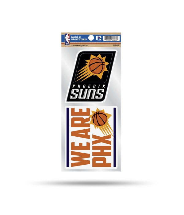 PHOENIX SUNS DOUBLE UP DECAL