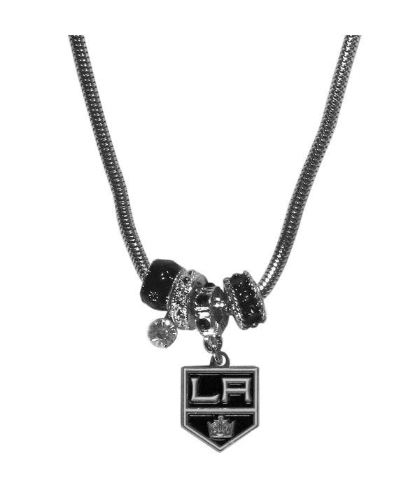 LOS ANGELES KINGS EURO BEADED NECKLACE