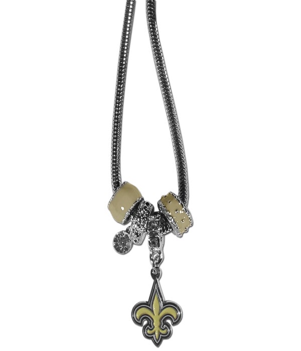 LARGE New Orleans SAINTS Necklace Stainless Steel Chain 