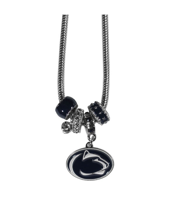 PENN STATE NITTANY LIONS EURO BEADED NECKLACE