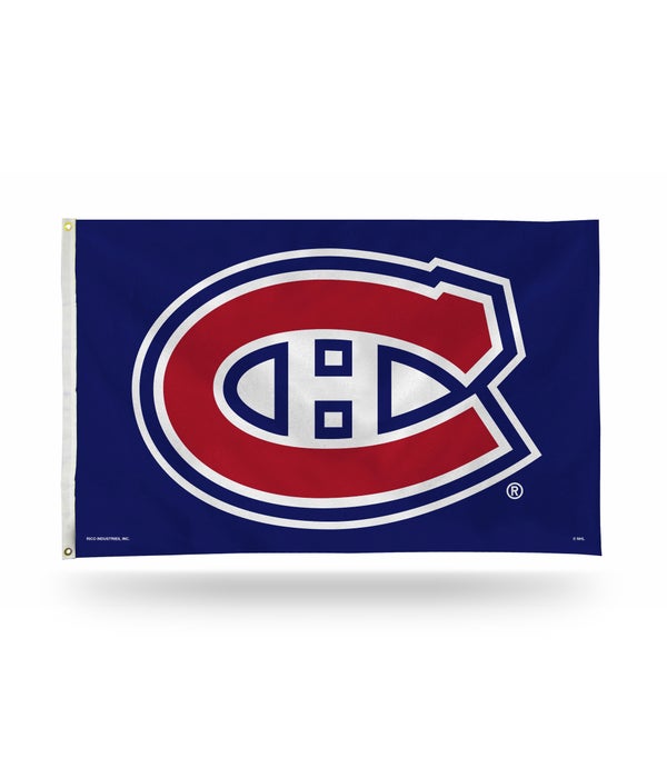 3X5 FLAG - MONTREAL CANADIENS