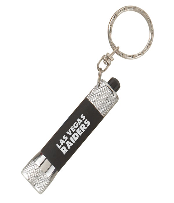 Las Vegas Raiders Football Team Lanyard Key Chain ID Badge 