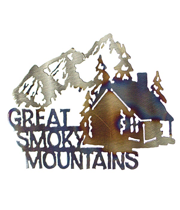 Great Smoky Mountains Cabin Garden (Mini) Art