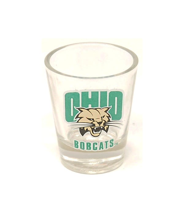 OU Bobcats Shot Glass
