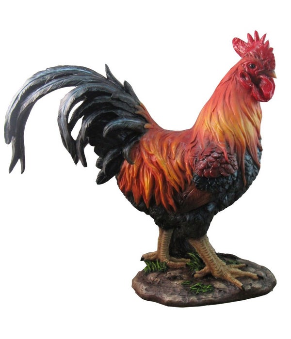 L16" Rooster Figurine