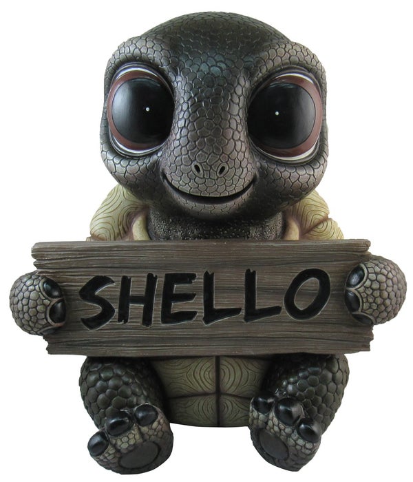 13" Shelby's Greeting (Turtle Sign)