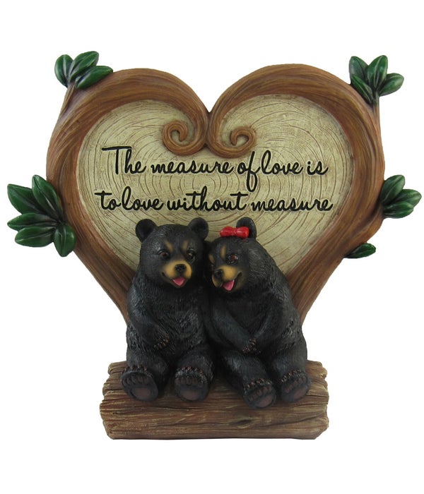 L7.7" Bear Couple Sign