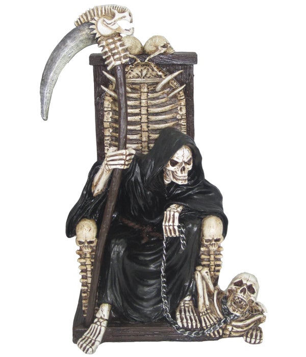 10" Dark Master (Skeleton On Chair) 6PC