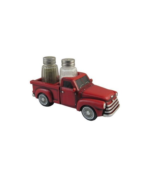 L7.5" Truck Salt & Pepper Holder