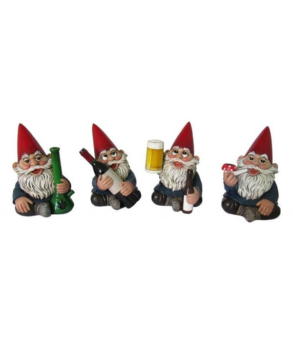 Happy Time Bunch-Gnome Minis -4 Assorted set