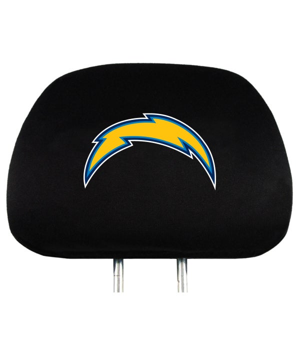 HEAD REST COVER - LA CHARGERS