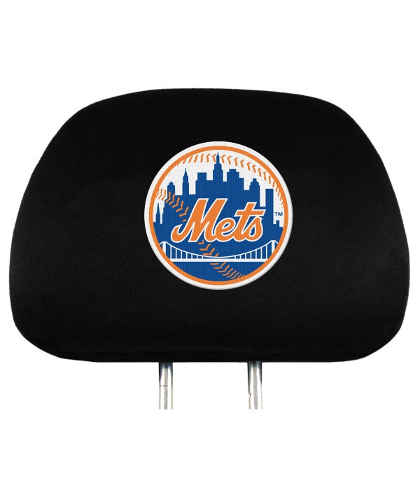 HEAD REST COVER - NY METS