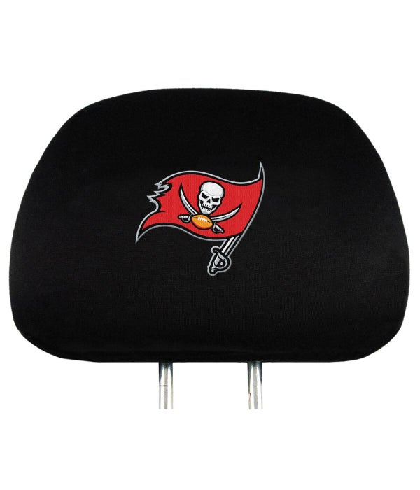 HEAD REST COVER - TAMPA BAY BUCS