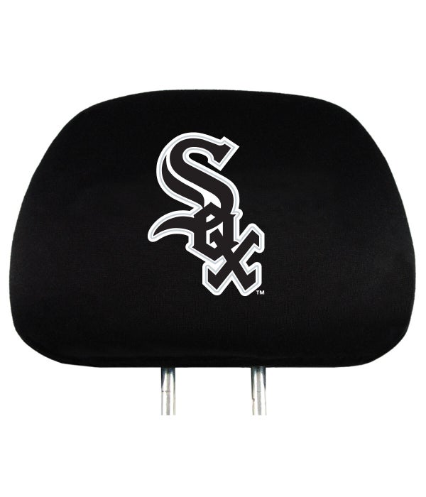 HEAD REST COVER - CHIC WHITE SOX