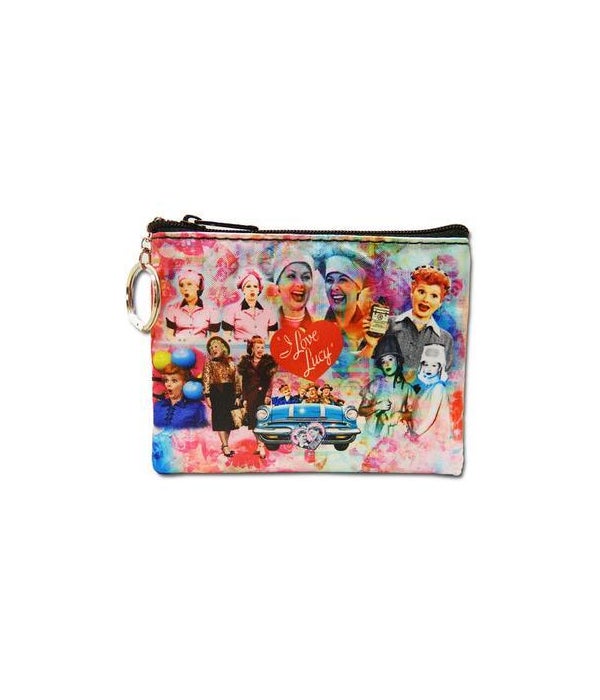 I LOVE LUCY COIN PURSE - COLLAGE #1