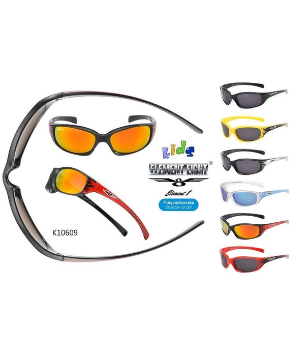 Kids E8 Sport Wrap Sunglasses