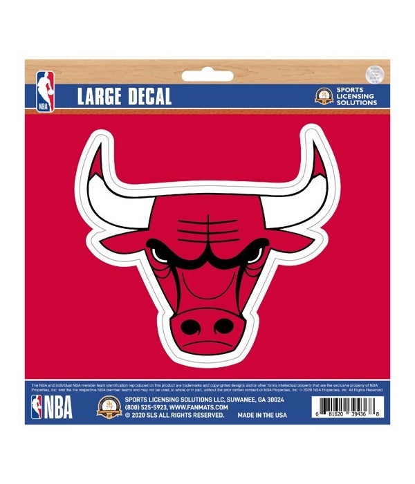 CHICAGO BULLS LARGE DECAL