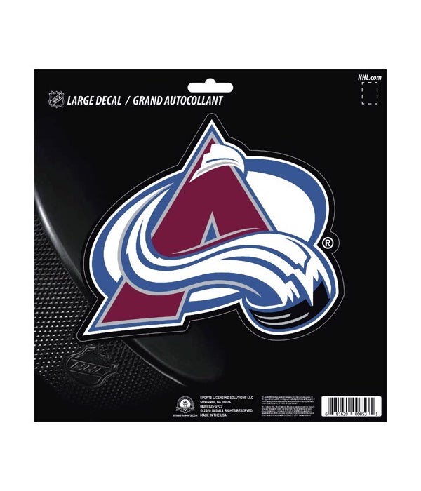 COLORADO AVALANCHE LARGE DECAL