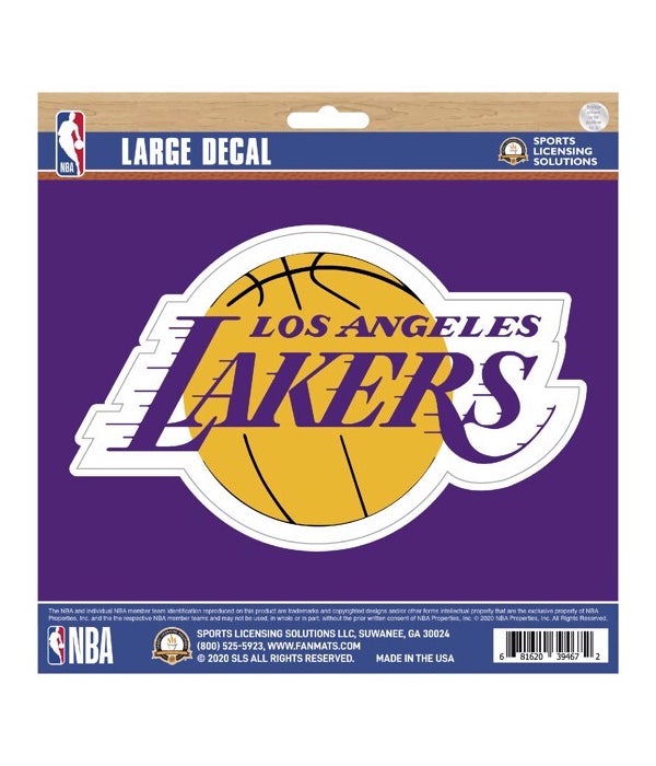 LOS ANGELES LAKERS LARGE DECAL